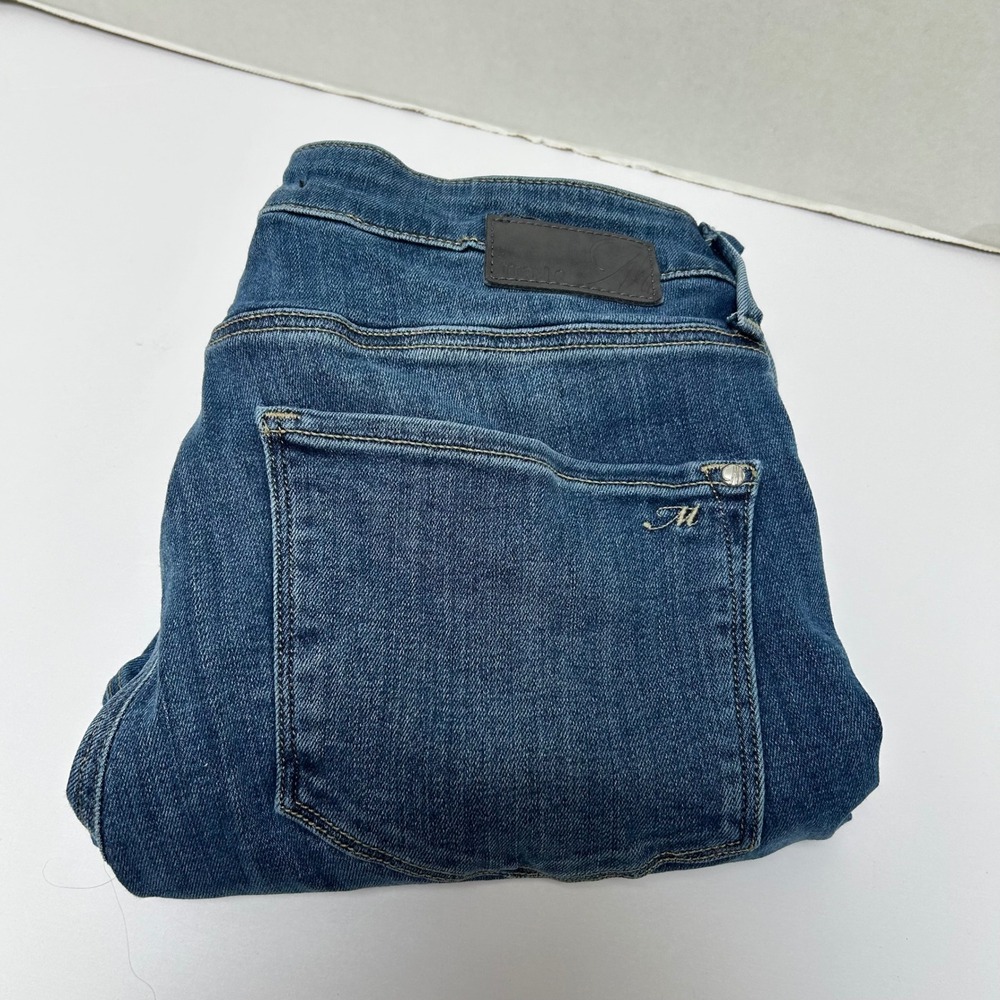Mavi Scarlett Super High Rise Jeans Raw Hem size 29